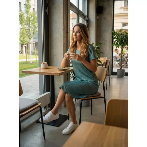  Erweitertes Premium-T-Shirt für Damen ALTISPORT VOJ/ALW084SAT02 GRÜN 