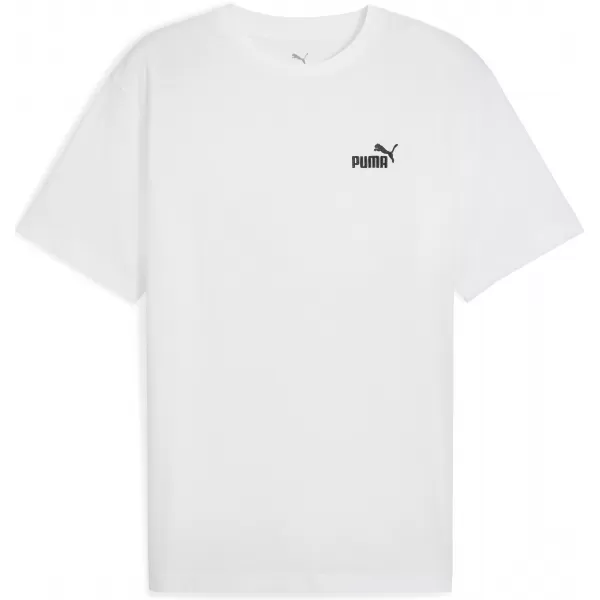  Hemd PUMA ESS RELAXED SMALL NO 1 LOGO TEE 68915302 PUMA WEIß 