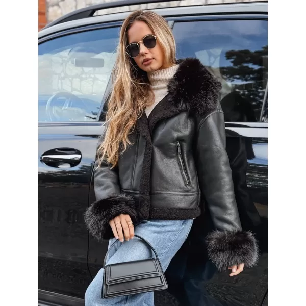  Damenjacke DSTREET TY5244 SCHWARZ 