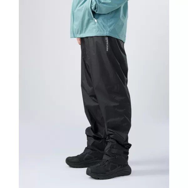  Hose PENTAGON CLOUDBURST PACKABLE UNISEX RAIN PANTS K07021 BRAUNGRAU 