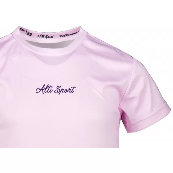  Funktionaler t -Shirt -Prämie von Kindern ALTISPORT VOJ/ALK075TR01 BABY PINK 