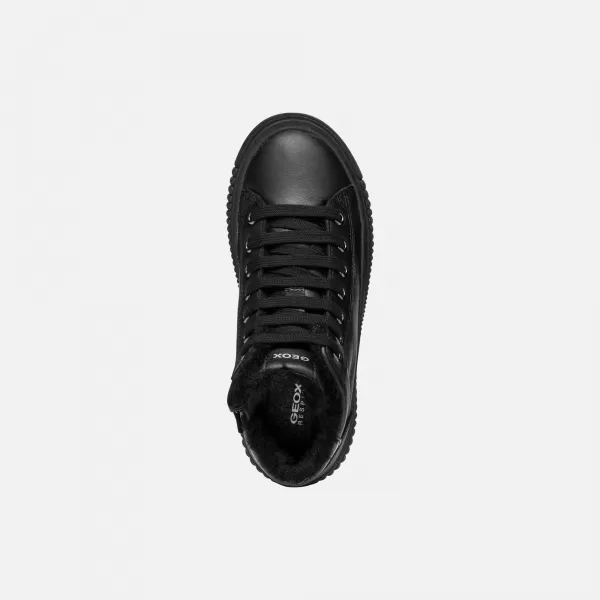  Mädchen-Sneaker GEOX LAQUINNY J46M3G00085C9999 SCHWARZ 
