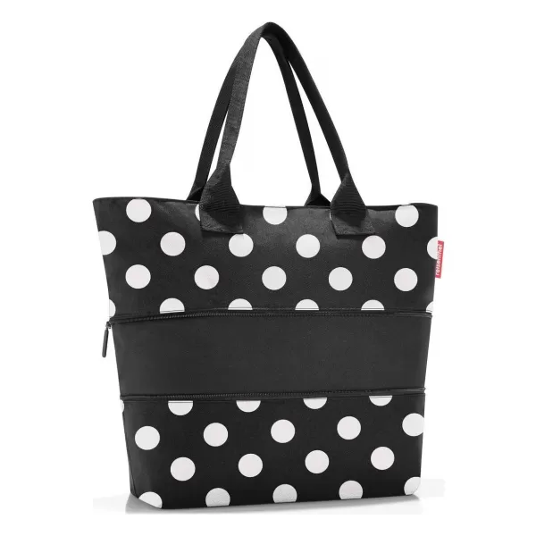 Handtasche REISENTHEL SHOPPER E1 PUNKTE WEIß 