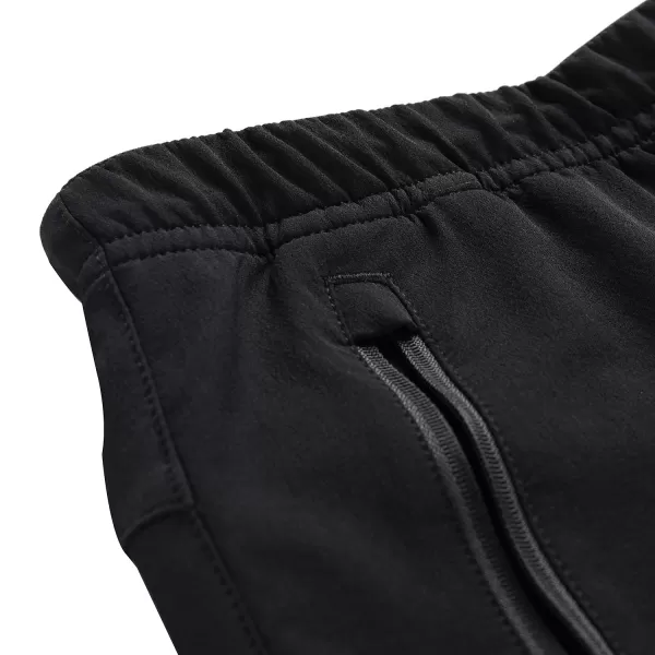  Herren -Softshellhosen ALPINE PRO HURF 2 SCHWARZ 