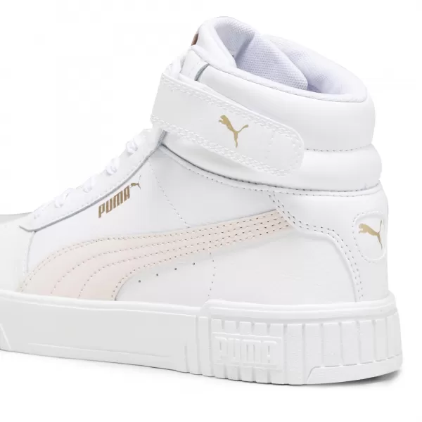  Stiefel PUMA CARINA 2.0 MID 38585107 PUMA WEIß/FROSTIGES ROSA/GOLD 