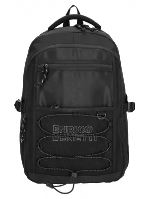 Rucksack ENRICO BENETTI ANCHORAGE 47259 SCHWARZ
