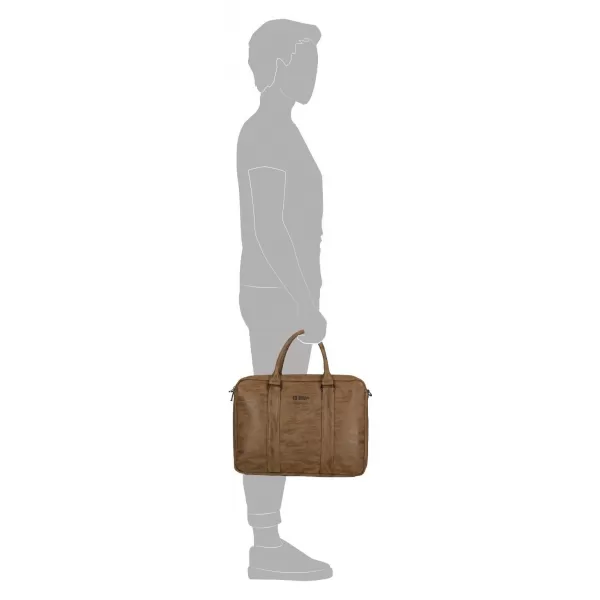  Tasche ENRICO BENETTI ROTTERDAM 15 NOTEBOOK BAG KAMEL 