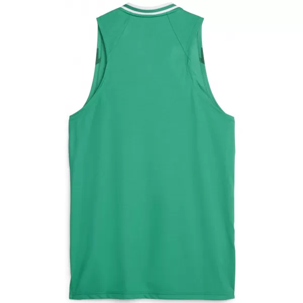  Herren-Tanktop PUMA HOOPS TEAM GAME JERSEY 67662806 PFEFFER GRÜN 