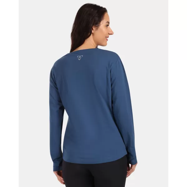  Damen-T-Shirt KILPI PROMOX-W ZL0302KI DUNKELBLAU 