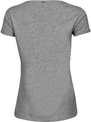 Damen-T-Shirt TEE JAYS | TJ 5063 GRAU MELIERT