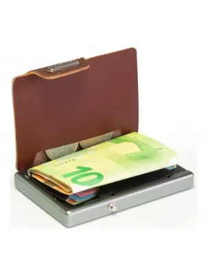 Geldbörse MONDRAGHI ONE PLUS BRAUN