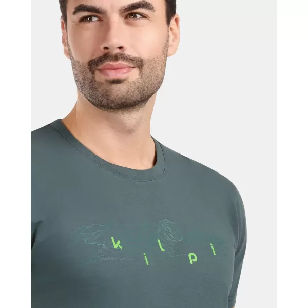  Herren-T-Shirt KILPI SPACER-M ZM0305KI DUNKELGRÜN 
