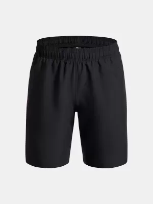 Shorts für Jungen UNDER ARMOUR UA TECH WOVEN WORDMARK SHORT 1383341-007 SCHWARZ