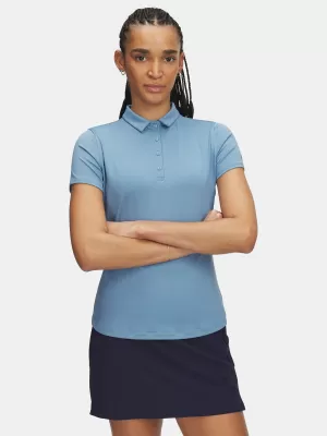 Damen-T-Shirt UNDER ARMOUR UA PLAYOFF SS POLO 1383612-418 BLAU