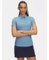 Damen-T-Shirt UNDER ARMOUR UA PLAYOFF SS POLO 1383612-418 BLAU