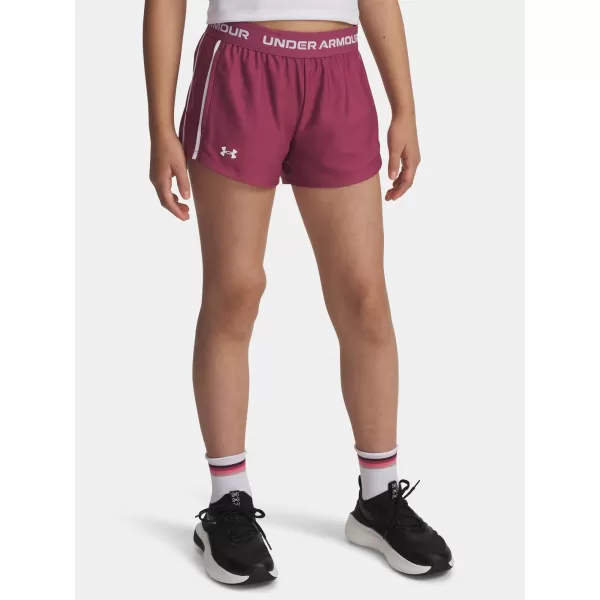  Mädchen-Shorts UNDER ARMOUR G TECH PLAY UP SHORT 1390075-659 ROT 