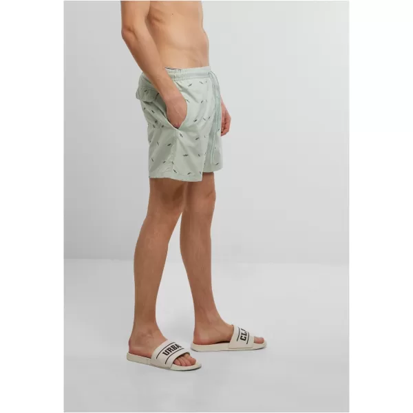  Badeshorts URBAN CLASSICS TB2680 FROT MARTE/VINTAGE BLUE 