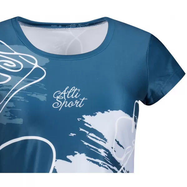  Damen Freizeitshirt Premium ALTISPORT VOJ/ALW120TR06 DUNKELBLAU 