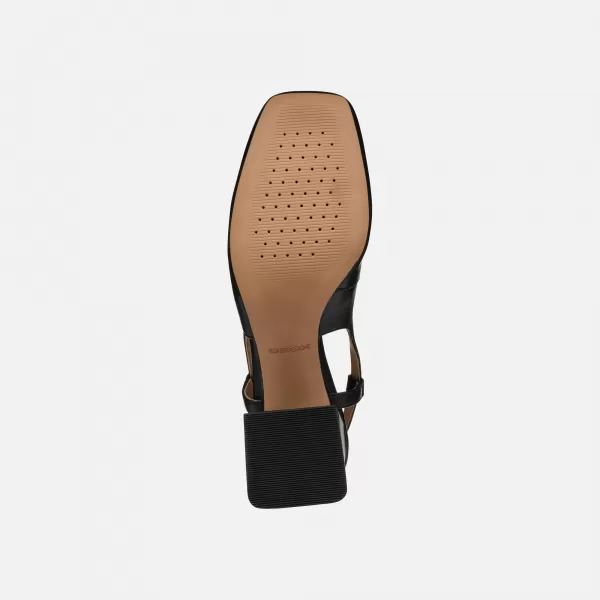  Damenschuhe mit Absatz GEOX CORONILLA SCHWARZ 