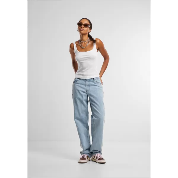 Damen-Tanktop URBAN CLASSICS TB7513A WEIßER/WEICHER SALBEI 