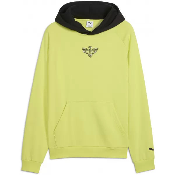  Herren-Sweatshirt PUMA MELO ALWAYZ ON 1 HOODIE 63075205 ZITRONENSORBET 
