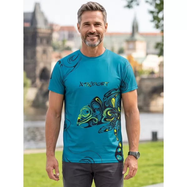  Herren Freizeithemd Premium ALTISPORT VOJ/ALM122TR06 KEROSIN 