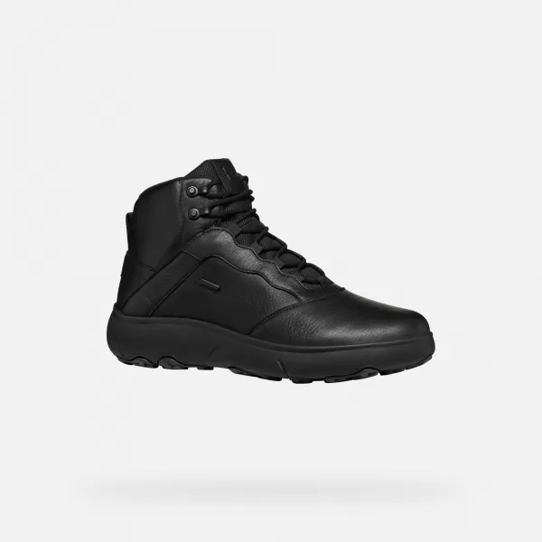  Herren-Stiefeletten GEOX NEBULA + GRIP AB G006828 SCHWARZ 
