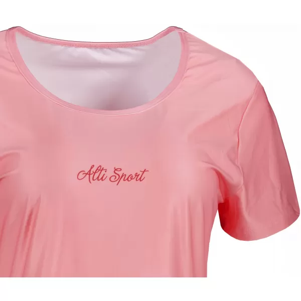 Damen erweitert T -Shirt Premium ALTISPORT VOJ/ALW075SAT02 PFIRSICH 