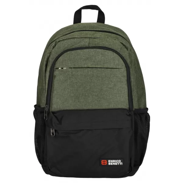  Rucksack ENRICO BENETTI HAMBURG NOTEBOOK BACKPACK 23 L OLIVE 