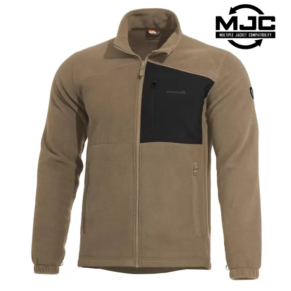  Herren-Sweatshirt PENTAGON ATHOS 2.0 MEN΄S FLEECE JACKET K08047 KOJOTE 