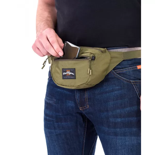  Gehäuse PENTAGON MINOR TRAVEL POUCH K17080 OLIVGRÜN 