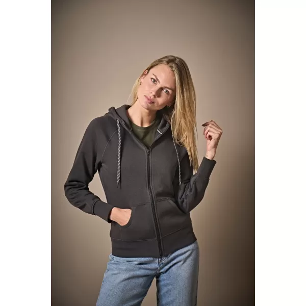 Damen-Sweatshirt TEE JAYS | TJ 5436 GRAU MELIERT 