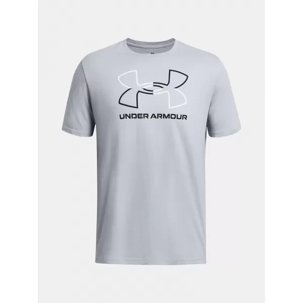  Herren-T-Shirt UNDER ARMOUR UA GL FOUNDATION UPDATE SS 1382915-011 GRAU 