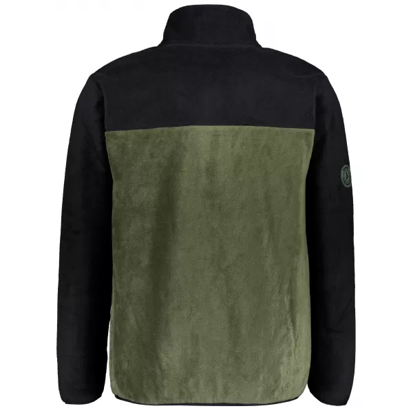  Fleece-Sweatshirt für Herren ALTISPORT GAMEL KHAKI 