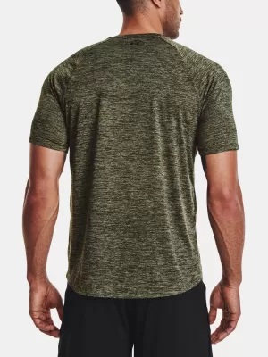 Herren-T-Shirt UNDER ARMOUR UA TECH 2.0 SS TEE 1326413-390 GRÜN