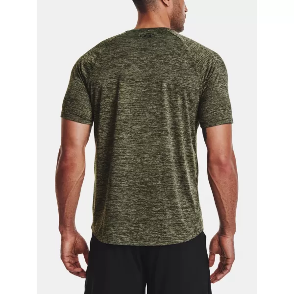  Herren-T-Shirt UNDER ARMOUR UA TECH 2.0 SS TEE 1326413-390 GRÜN 