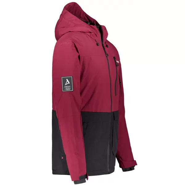  Herren-Winterjacke ALTISPORT GAL BURGUND 