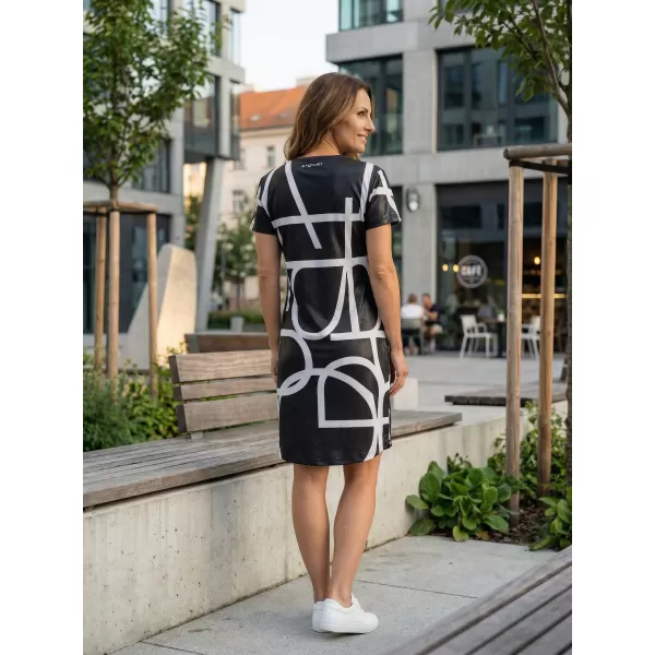  Damen erweitert T -Shirt Premium ALTISPORT VOJ/ALW085SAT02 SCHWARZ 
