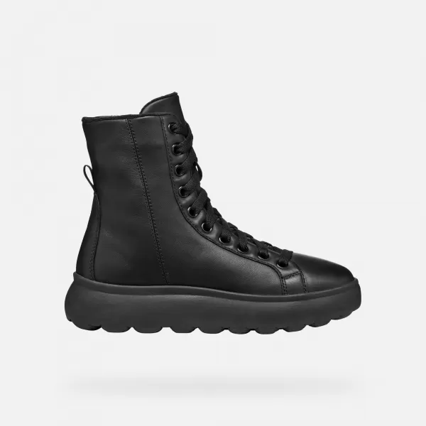  Damenschuhe GEOX SPHERICA EC4.1 G004210 SCHWARZ 