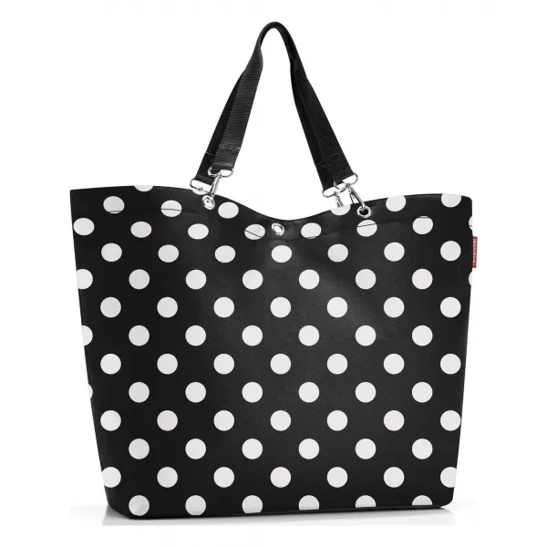  Handtasche REISENTHEL SHOPPER XL PUNKTE WEIß 