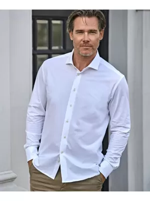 Herrenhemd TEE JAYS | TJ 4030 WEIß