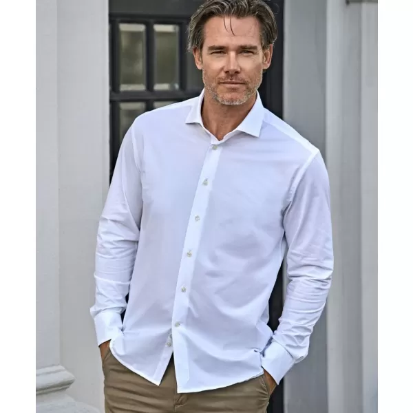 Herrenhemd TEE JAYS | TJ 4030 WEIß 
