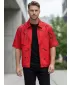 Premium-Herrenhemd ALTISPORT VOJ/ALM034KOS01 ROT