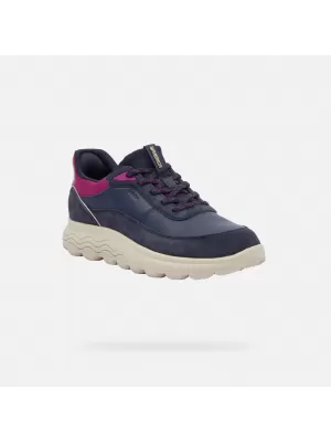 Damen-Sneaker GEOX SPHERICA PLUS FAST IN G009589 DUNKELBLAU
