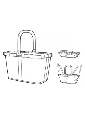 Warenkorb REISENTHEL CARRYBAG SCHWARZ