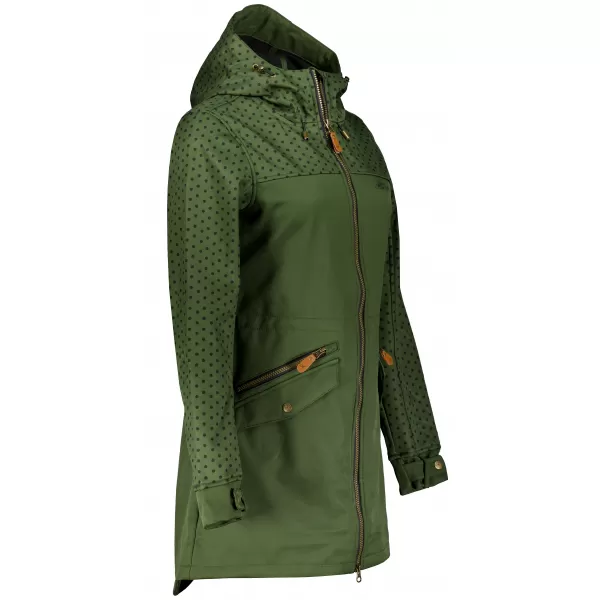  Frauen -Softshelljacke für Frauen ALTISPORT GEMEE KHAKI 