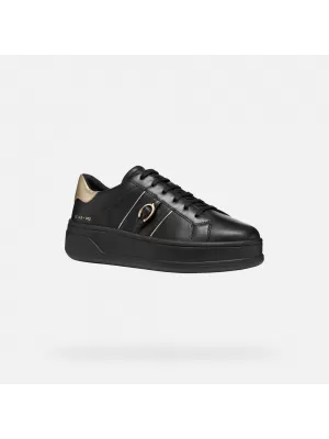 Damen-Sneaker GEOX SPHERICA ECUB-2 G009714 SCHWARZ