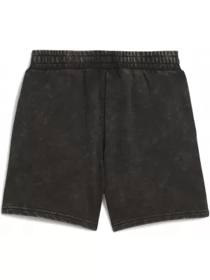 Damen-Shorts PUMA ESS ELEVATED WASH HIGH-WAIST SHORTS 5" TR 68810501 PUMA SCHWARZ