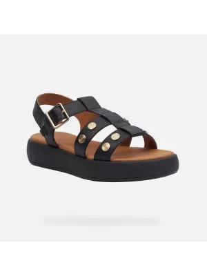Damensandalen GEOX CAMALEI G000986 SCHWARZ