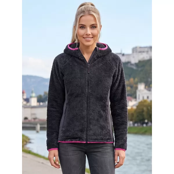  Damen-Sweatshirt ALTISPORT ACERA SCHWARZ 